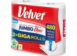 Velvet VELVET JUMBO DUO ručník 2 role 2 vrstvy 2x240 listů