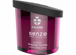SWEDE MASÁŽNÍ SVÍČKA - SWEDE SENZE ECSTATIC JASMINE YLANG YLANG50 ML