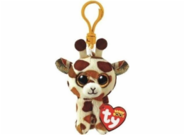TY Plyšová klíčenka TY BOOS STILTS - žirafa 8,5cm 35257
