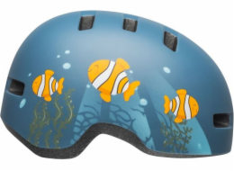 Bell Dětská helma Lil Ripper klaun ryba matná šedá modrá vel. XS (48-52 cm)