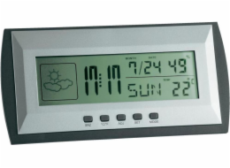 Meteostanice TFA Digitální meteostanice od -10 do 50°C vlhkost 20 - 90% 1 x AAA stříbrná (35.1065)