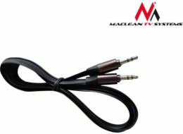 Maclean Jack 3,5 mm - Jack 3,5 mm kabel 2 m černohnědý (MCTV-695 B)