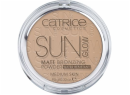 Catrice Sun Glow Matt Bronzing Powder Water Resistant Medium Skin bronzující pudr 030 Medium Bronze 9,5 g