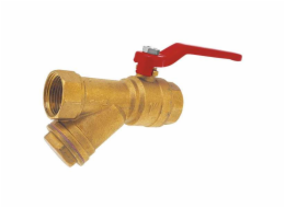 Kulový kohout Ferro Water se šikmým filtrem 1/2 KZF1
