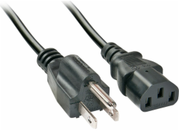 Lindy Lindy IEC-Netzkabel US-Netzstecker Kpl 18AWG USA napájecí kabel 3 Pin 2m