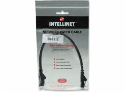 Intellinet Network Solutions Intellinet propojovací kabel RJ45 cat.6 UTP 0,5 m Černá 100% měď (342032)