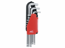 Modeco Sada imbusových klíčů typ L 1,5-10mm s kuličkou 9 ks. (MN-54-119)