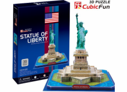 Cubicfun 3D PUZZLE SOCHA SVOBODY - C080H