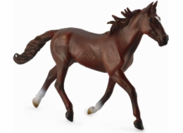 Collecta Figurine Standardbred Horse Pacer Stallin - Chesnut (004-88644)
