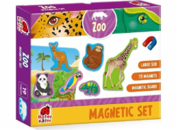 Roter Kafer Magnetické puzzle ZOO s deskou RK2090-02