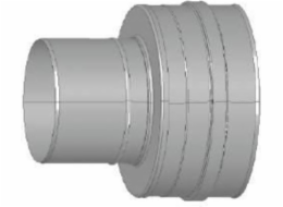 Jeremias Reduction 80 Coupler 60 vsuvka s těsněním - (EWE060080)
