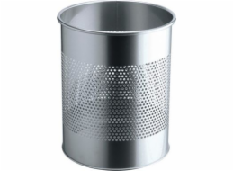 Odolný odpadkový koš 15L stříbrný (331023)