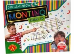 Alexander Stavební bloky 390 elementů Montino trubky