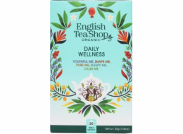 English Tea English Tea Shop, Čajový mix chutí, DAILY WELLNESS, 30g