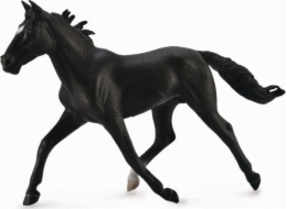 Figurka Collecta HORSE STANDARDBRED PACER STALLIN - ČERNÁ
