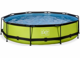 Zahradní bazén Exit Lime s filtračním čerpadlem 360x76cm