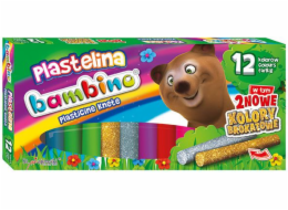 Bambino plastelína 12 barev