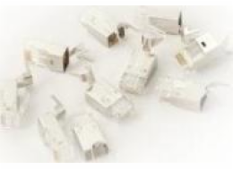 Digitus DIGITUS kat. 6A zástrčka RJ45, stíněná (pro kabely AWG 22-24) 10 ks.