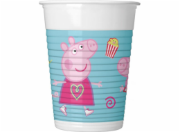 GoDan Plastové kelímky Peppa Pig 200ml 8 ks Godan