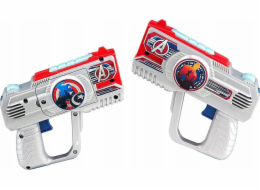 Ekids 2x Blaster Infrared Gun Avengers Marvel / Av-174