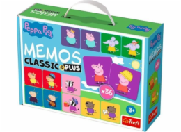 Trefl Vzdělávací hra pro děti Memos Classic & plus Peppa Pig 02270