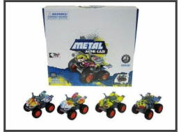 Hipo Quad barevný 10cm kovový p12 mix barev 0783-135 cena za 1 ks.