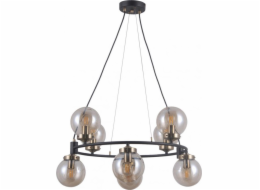 Závěsná lampa Italux Moderní závěsná lampa připravená na LED do obývacího pokoje Italux Globes PND-28622-8A