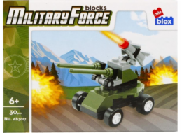 ALLEBLOX Blocks Militaria Military Vehicle 30 elementů Alleblox AB3017
