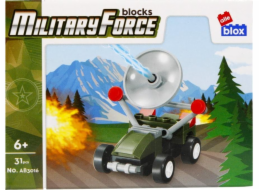 ALLEBLOX Bloky Militaria Military Vehicle 31 prvků Alleblox AB3016