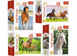 Trefl Puzzle 54 dílků Mini Horse World 19724, 19725, 19726, 19727 (54193) Trefl