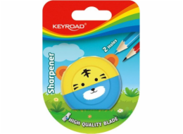 Keyroad KEYROAD Speedy Ořezávátko Snail, plastové, dvojité, blistr, mix barev