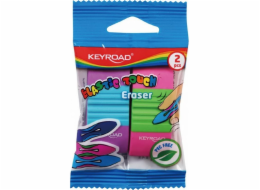 Keyroad Keyroad Elastic Touch Univerzální guma, 2 ks., Přívěsek, Mix barev