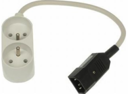 Napájecí kabel IEC320/GS ADAPTÉR
