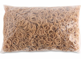 Kancelářské výrobky Kancelářské výrobky Gumičky, průměr 20 mm, 1,5 x 1,5 mm, 60 % pryž, 1000 G, omotávka, přírodní