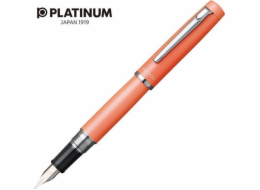 Platinum PLATINUM Plnicí pero Procyon Persimmon Orange, F, oranžové