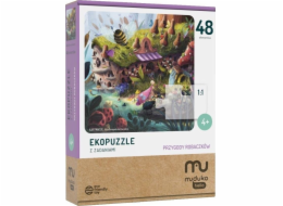 Ecopuzzle 48 dobrodružství červů MUDUKO