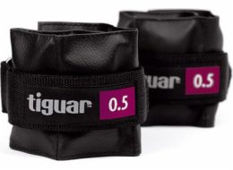 Závaží na suchý zip Tiguar černé 2x0,5kg (TI-OB00005)