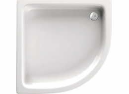 Deante Plus půlkruhová rohová sprchová vanička 80 cm x 80 cm (KTU_032B)