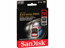 SanDisk extreme Pro SDXC 512GB UHS-I C10 U3 V30