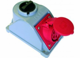 PCE Zásuvka pevná s vypínačem 0-1 16A 4P 400V IP44 COMBO-POL (96061440W)