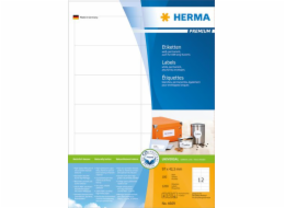 Herma Premium etikety A4, bílé, matný papír, 1200 ks (4669)