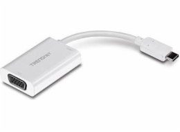 TRENDnet USB-C - VGA USB adaptér bílý (TUC-VGA2)