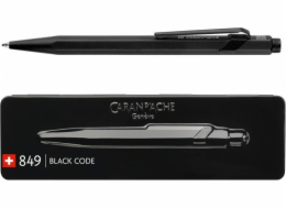 Caran d`Arche CARAN D ACHE 849 Black Code kuličkové pero, M, v krabici, černé