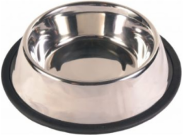 TRIXIE Metal bowl with pad 0.45 l/14 cm