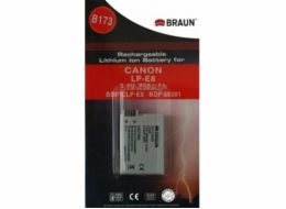 Braun akumulátor CANON LP-E8, 750mAh