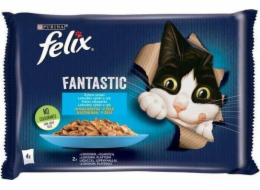 Felix Fantastic Salmon in Jelly + Plaic