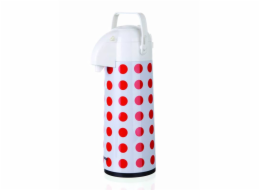 Termoska pumpovací 1,9 l puntíky