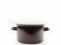 Hrnec smalt 2,1 l/16 cm Belis Standard hnědý