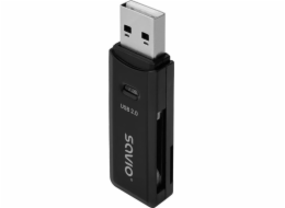 SAVIO SD card reader  USB 2.0  AK-63