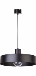 Sigma Rif moderní závěsná lampa černá (30895)